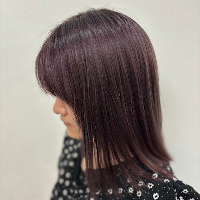 落ち着いたラベンダーカラー◎