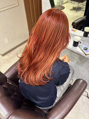 ダブルカラー×オレンジ