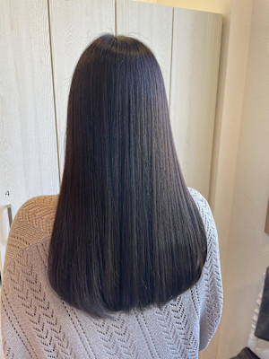 ブラウンカラー/ケラチントリートメント/毛質改善