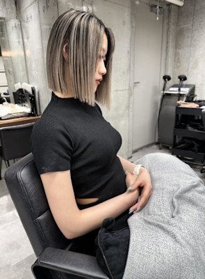 ★スクエアボブに映えるシャドウルーツバレ★