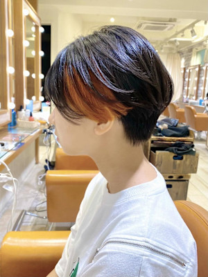 【Neolivekuta】イヤリングカラーオレンジ【町田】