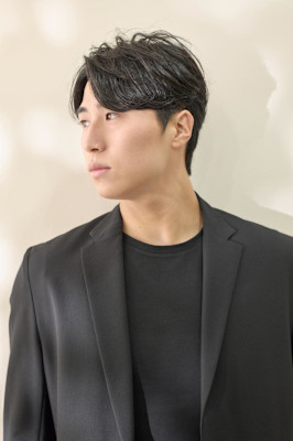 ナチュラルセンターパート×タイトマッシュ