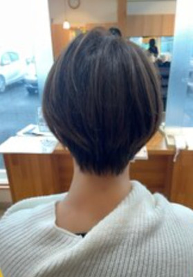 マッシュショートボブ【盛岡|滝沢|青山|髪質改善|ショート】