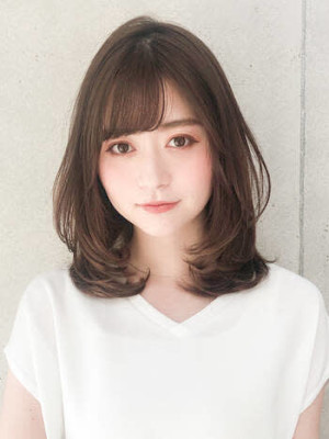 10代/20代/30代/40代/ミディアム/レイヤーアッシュ