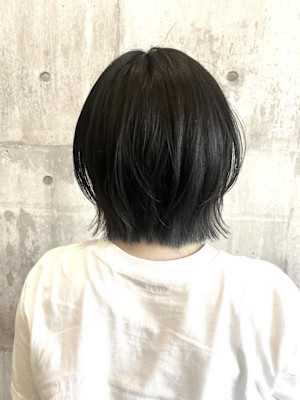 切りっぱなしボブ×レイヤー＊