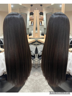 ナチュラルストレート