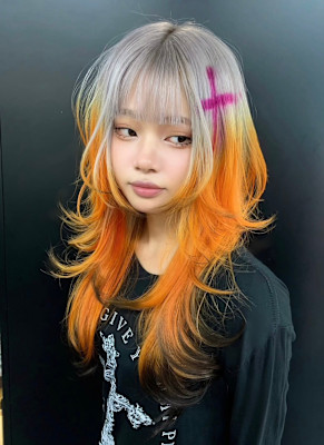 オーダーメイド　デザインカラー　ハイトーン　表参道/原宿