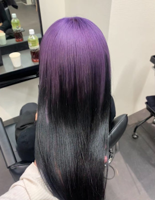 ルーツカラー　デザインカラー　ハイトーン　表参道/原宿