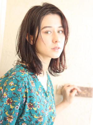 艶髪♪顔まわりレイヤー×ラフカールボブ