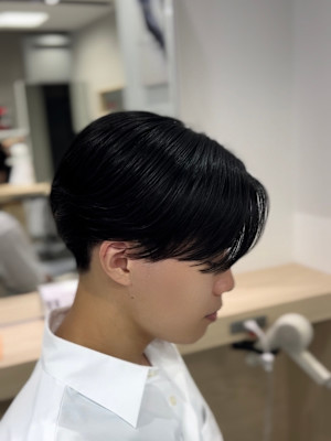 横浜”曲がる縮毛矯正ニュアンスメンズ縮毛矯正