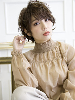 艶髪♪大人マッシュショート