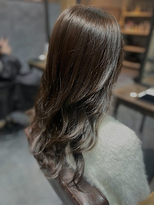 Natural Olive×ゆる巻き