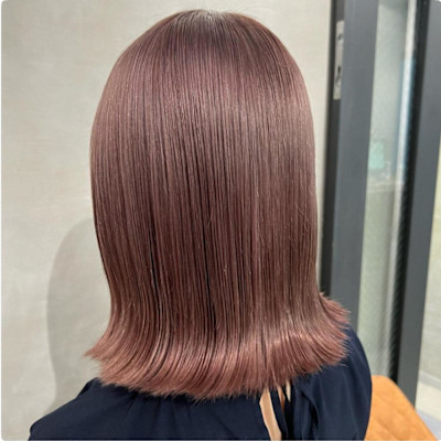 大人ハイトーン　ピンクベージュ