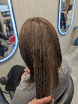 ブラウンカラーでイメチェン！