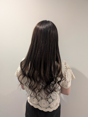 ブラウンロングヘアーでイメチェン！