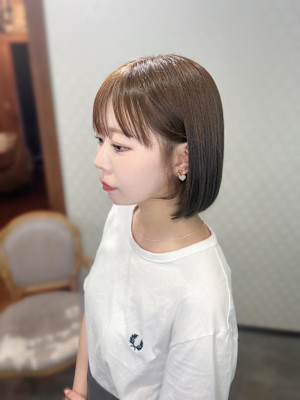 外してカットカラーで爆モテ