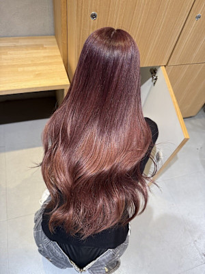 ダブルカラー×チェリーブラウン