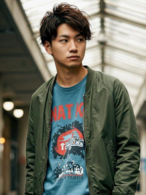 #フェザーパーマ #サーフカール　#メンズパーマ