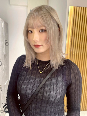 【rizu】似合わせカット/ハイトーン