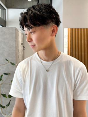 【takumi】メンズパーマ/フェザーパーマ/メンズヘア