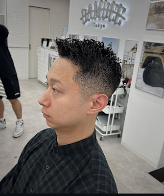 アイロンパーマ