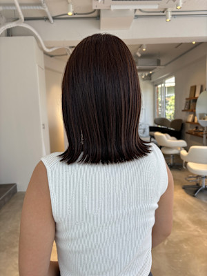 ナチュラルなラベンダーカラー