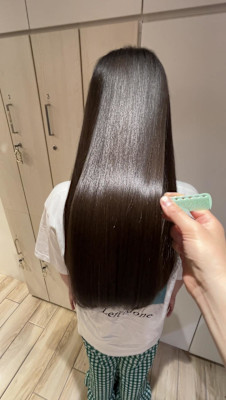 髪質改善ストレート