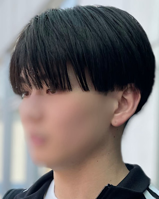 シースルーマッシュ/ニュアンスパーマ/フェザー/韓国マッシュ