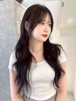 [rizu]韓国ヘア/韓国レイヤー/チョコレートブラウン