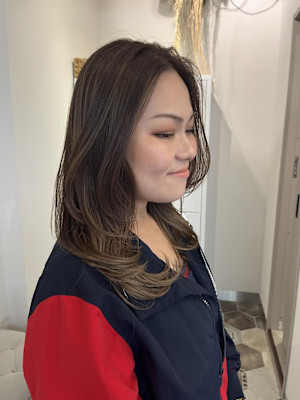 ハイライト×レイヤーカット