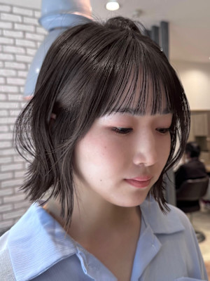 レイヤーで動く大人ナチュラルボブ【三軒茶屋】