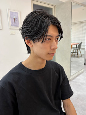 kisaiBUZZ 岬　メンズフェザーパーマ