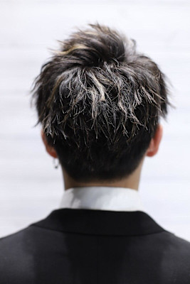 ツイストアップバングショート