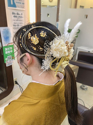 360度かわいいヘアセット