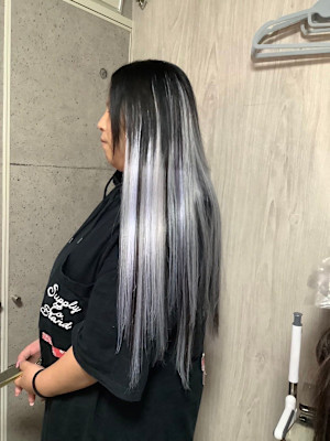 LEDエクステ（接着面・beforeあり）