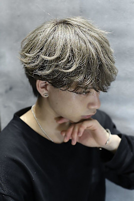 ニュアンスパーマ シースルーマッシュ