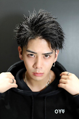 かきあげリバースショート