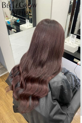 カラー＋羽エクステ