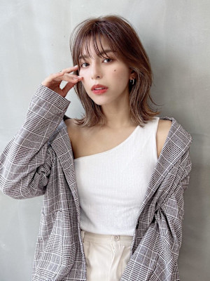 艶髪♪外ハネレイヤー×くびれヘア