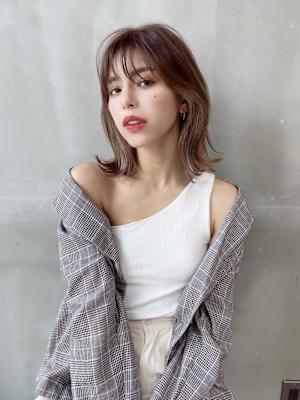 艶髪♪透明感くすみベージュカラー