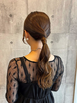 お呼ばれヘアセット 《ARCH Mayu 》