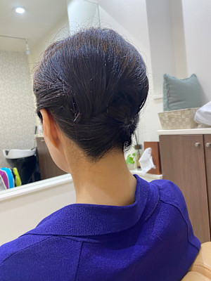 ショート　アップスタイル