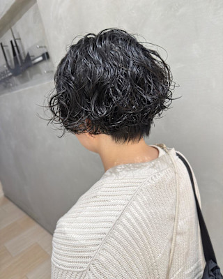 ungu ul×ショート×パーマ