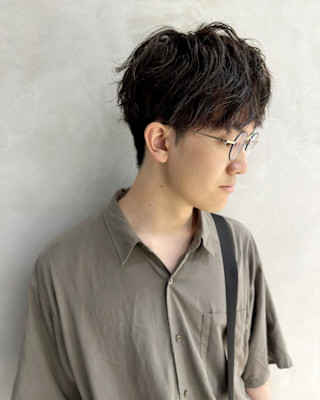 ungu ul×メンズ×パーマ