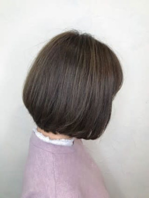 【Flor】*ミニマムボブ+シアグレージュ*