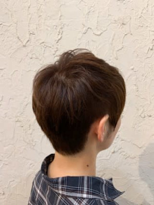 【Flor】*丸みショート+モカブラウン*