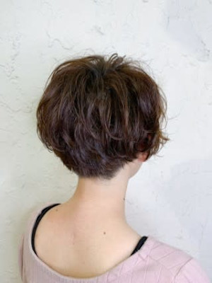 【Flor】*丸みショート+無造作カール*