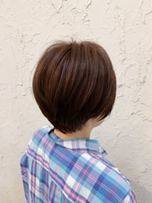 【Flor】*丸みショート+ラテブラウン*