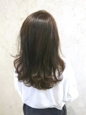 【Flor】*くびれセミディ+ダークグレージュ*