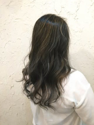 【Flor】*ハイライト+ネイビーグレージュ*